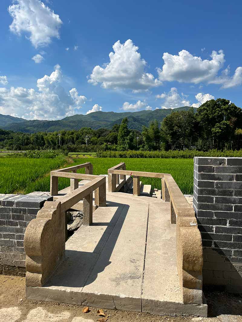 咸宁花岗岩仿古石材景区使用案例