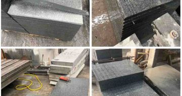 咸宁 芝麻黑地铺石材