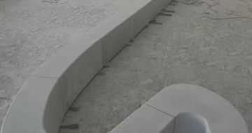 咸宁 花岗岩整石坐凳拼装