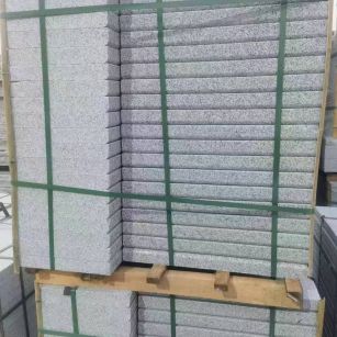 咸宁 5公分芝麻白，倒斜角，室外楼梯踏步