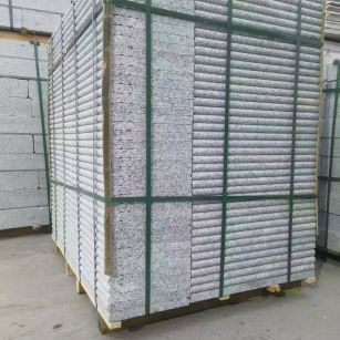 咸宁 芙蓉白3公分厚磨圆边、拉槽，楼梯踏步