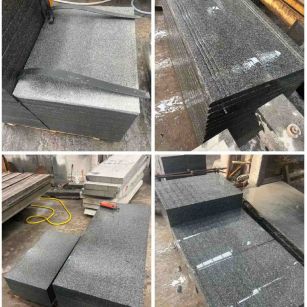 咸宁 芝麻黑地铺石材