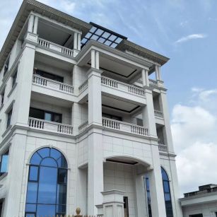 咸宁芝麻白别墅干挂效果展示