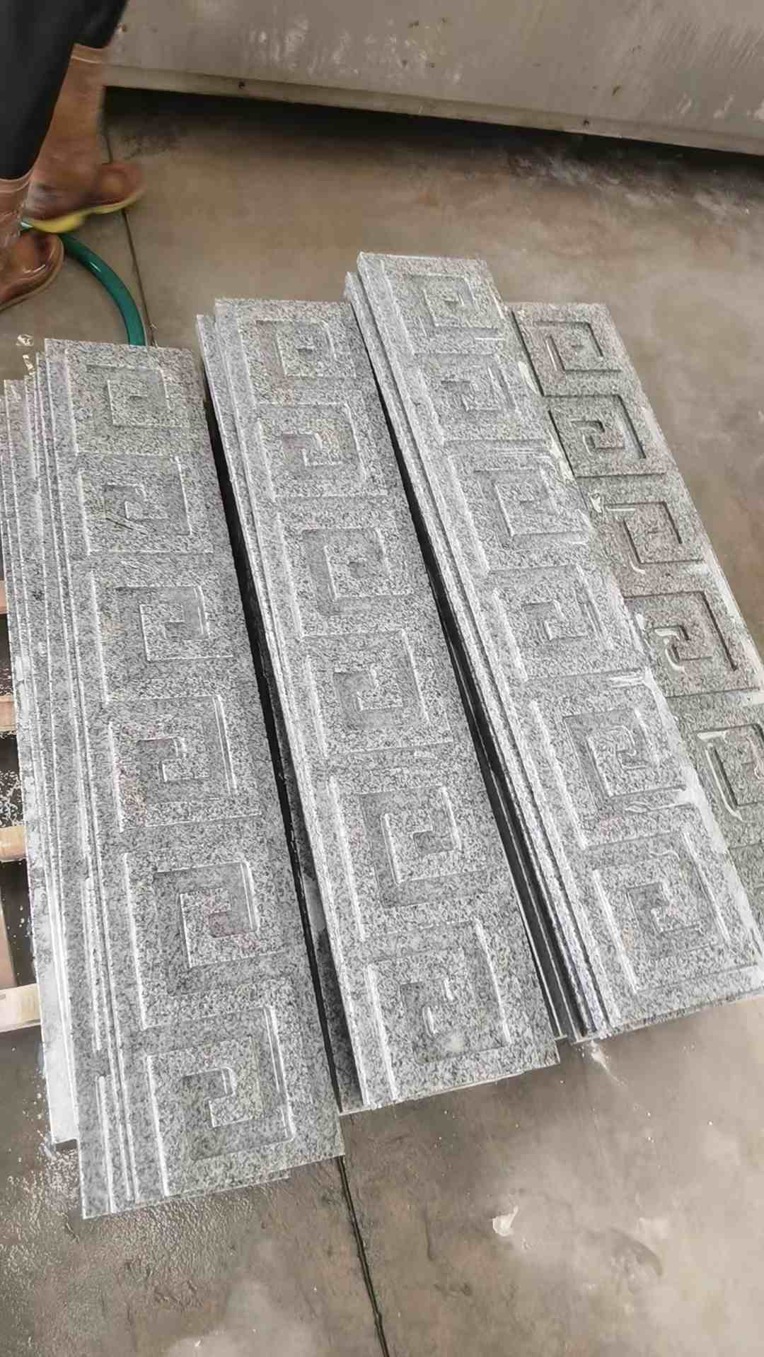 咸宁 别墅回纹线条，雕刻