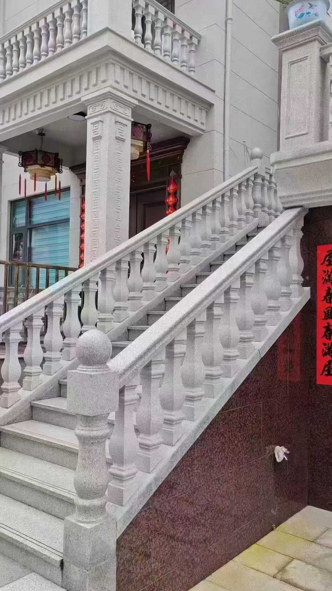 咸宁 天然石材 阳台庭院护栏、栏杆